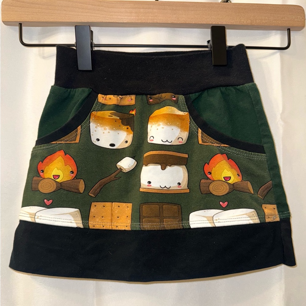 Cute S'mores Themed Skirt
